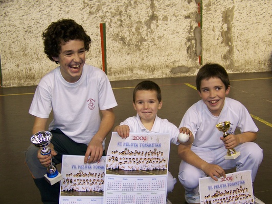 Eguberriko pilota topaketak 2009