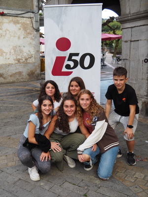 i50 urteurreneko bazkaria plazan. 2022-10-15